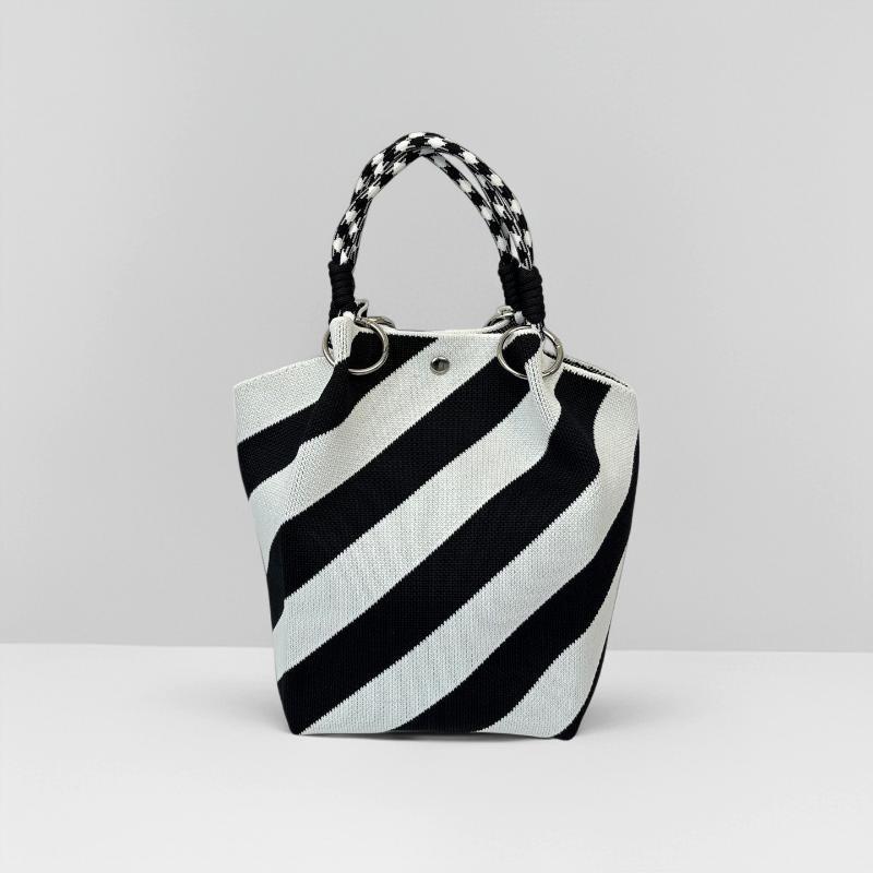Women'S Tote Bags For Work - กระเป๋าถือผู้หญิงแบบถักลายใหม่พร้อมลายพิมพ์ทันสมัย หูจับแข็งแรง เหมาะสำหรับการเดินทางไปทำงาน ช้อปปิ้ง และออกไปเที่ยวในชีวิตประจำวัน