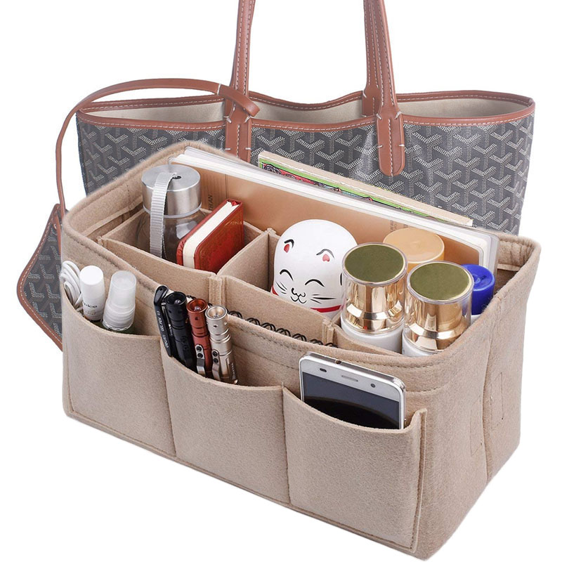 Women Bags Dior - แฟชั่นผู้หญิงกระเป๋ากระเป๋าเครื่องสําอางและ Make up Organizer Felt ใส่กระเป๋าสําหรับกระเป๋าถือ