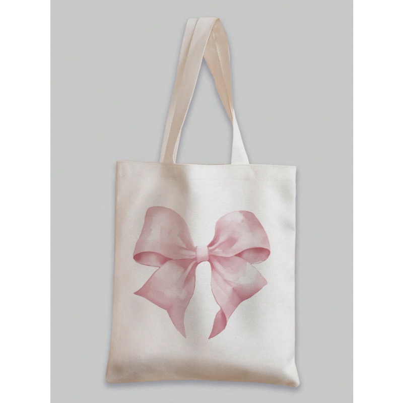 ROMWE กระเป๋าสะพายผ้าแคนวาสลาย - Women'S Tote Bags For Work บทวิจารณ์และราคา