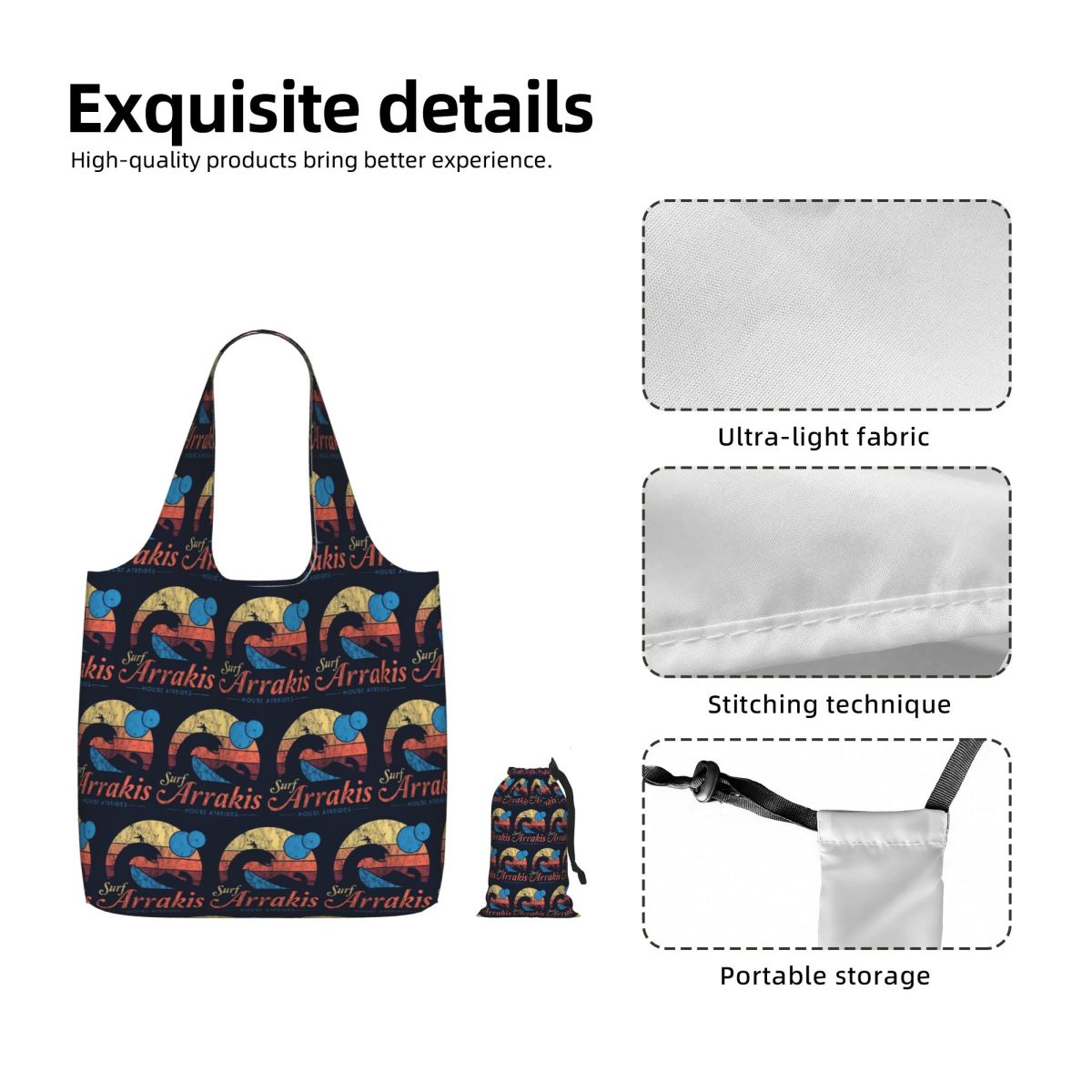 กระเป๋าผ้าแคนวาสขนาดใหญ่สำหรับ - Women Bags Dune บทวิจารณ์และราคา
