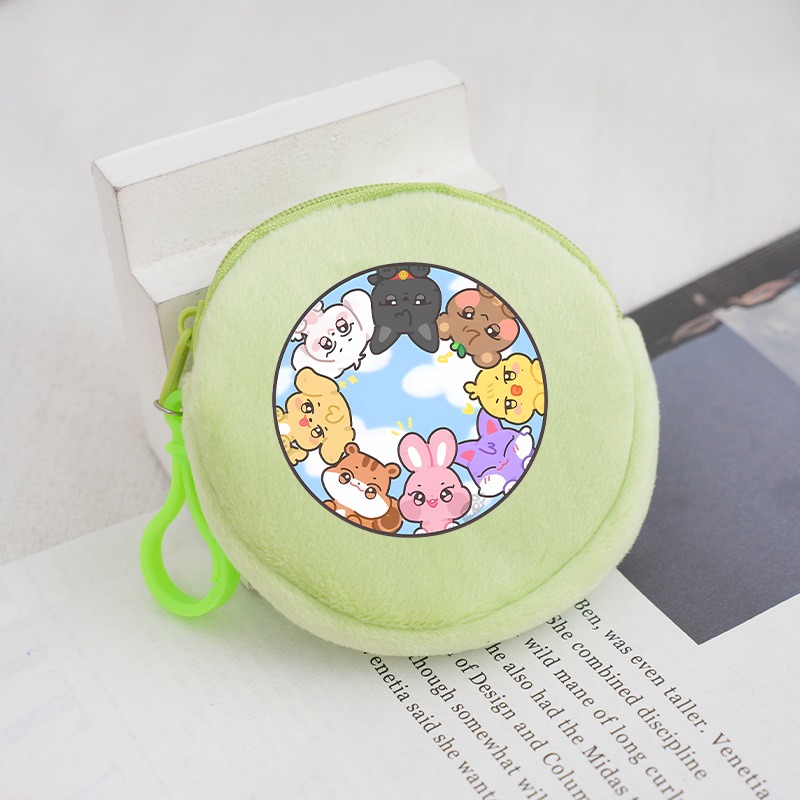 กระเป๋าใส่เหรียญพวงกุญแจลายการ - Women Bags Gift บทวิจารณ์และราคา