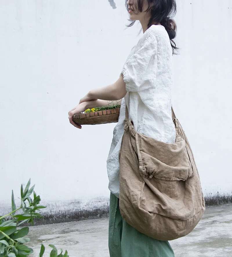 UMI MAO Harajuku สไตล์ผ้าฝ้ายผ - Women'S Best Bags For Travel บทวิจารณ์และราคา