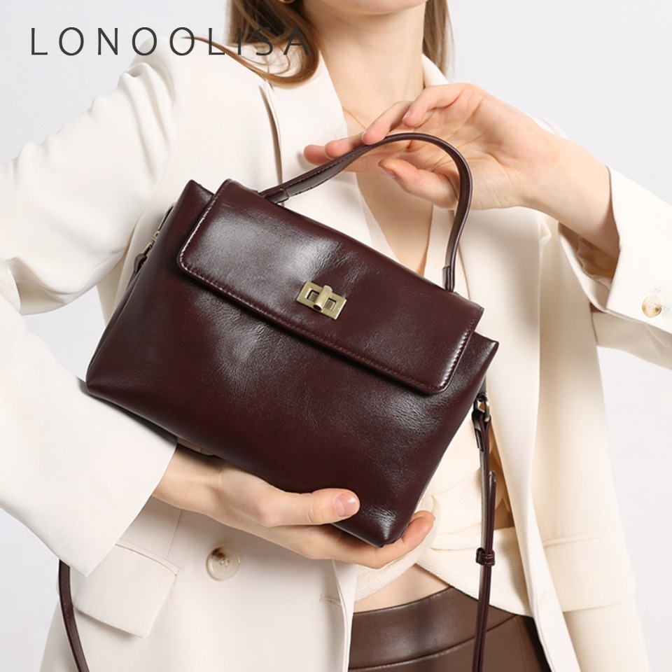 กระเป๋าถือหนังวัวแท้ 100% สำหร - Women'S Work Bags Designer บทวิจารณ์และราคา
