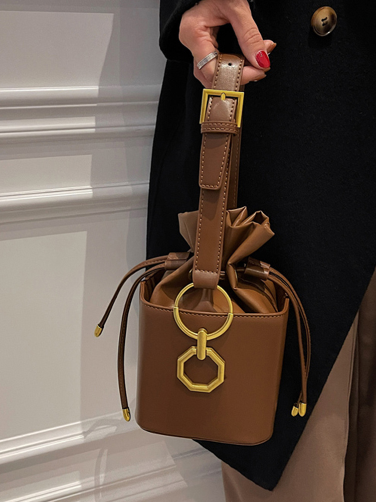 Vintage PUหนังMini Crossbodyกร - Women Bags Zara บทวิจารณ์และราคา