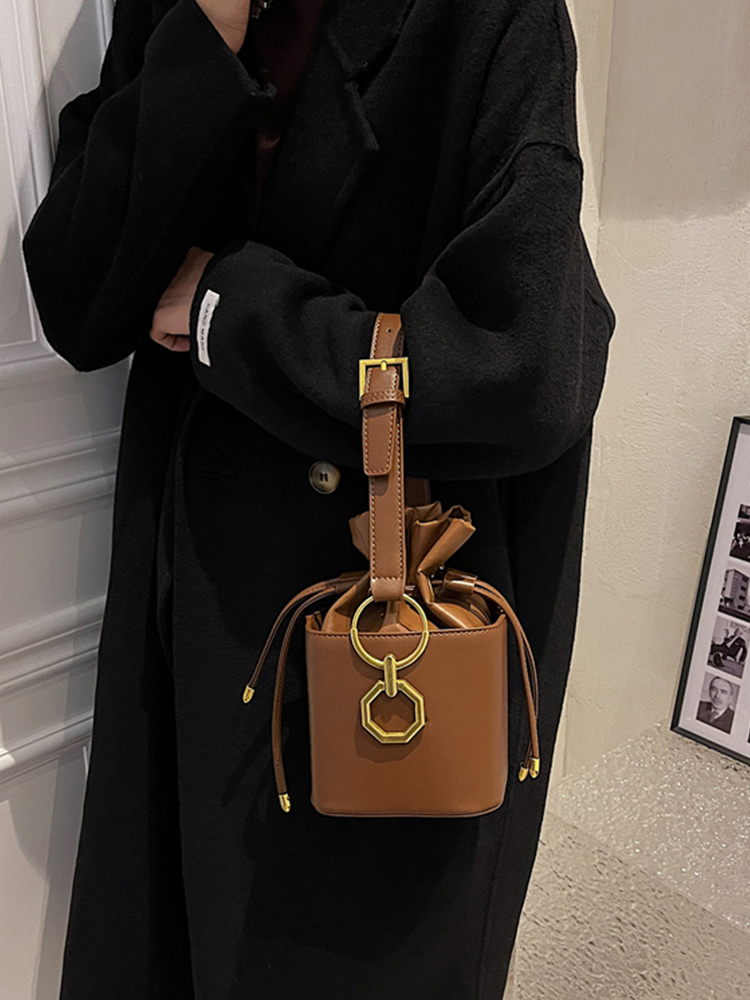 Vintage PUหนังMini Crossbodyกร - Women Bags Zara บทวิจารณ์และราคา