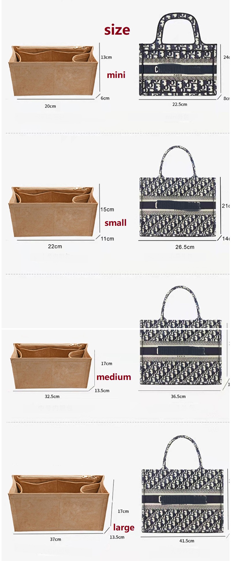 กระเป๋าใส่เครื่องสำอางสำหรับใส - Women Bags Dior บทวิจารณ์และราคา