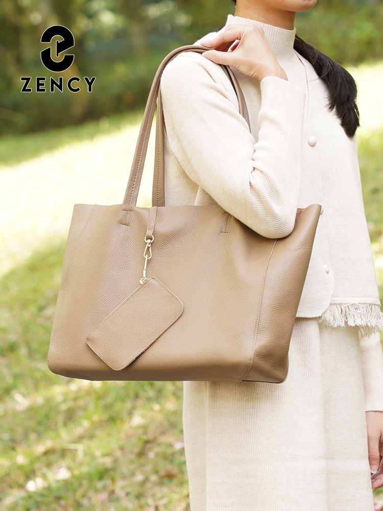 กระเป๋าถือขนาดใหญ่หนังแท้ Zenc - Women'S Tote Bags For Work บทวิจารณ์และราคา