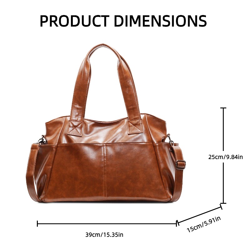 กระเป๋าถือหนังแท้สไตล์เรโทรสำห - Women'S Tote Bags For Work บทวิจารณ์และราคา