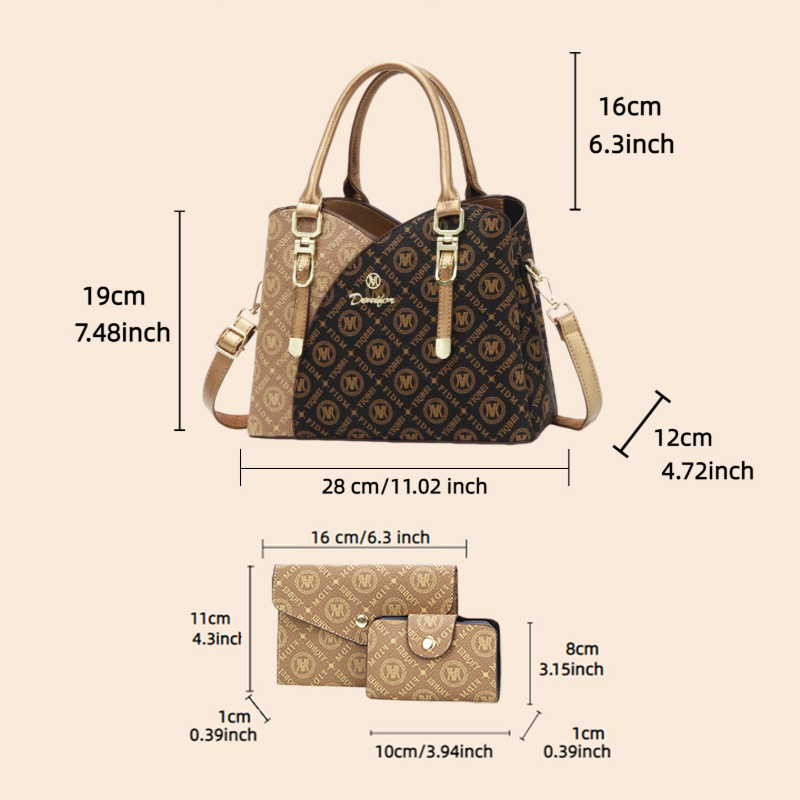 กระเป๋าถือพิมพ์ลายวินเทจสำหรับ - Women'S Bags Handbags บทวิจารณ์และราคา