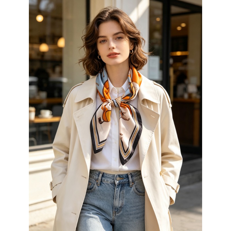 ผ้าพันคอไหมมัลเบอร์รี่แท้ 100% - Women'S Bags Holiday บทวิจารณ์และราคา