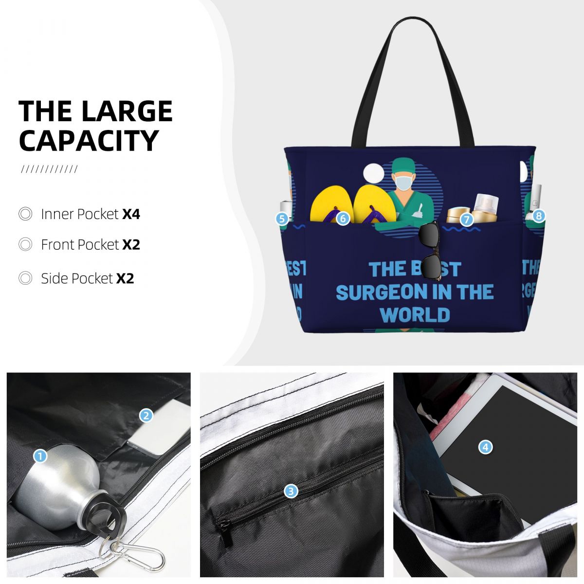 กระเป๋าโท้ทชายหาด The Best Sur - Women'S Best Bags For Travel บทวิจารณ์และราคา
