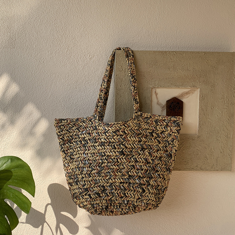 กระเป๋าสานฟาง PP ทำมือใหม่สำหร - Women'S Bags Holiday บทวิจารณ์และราคา