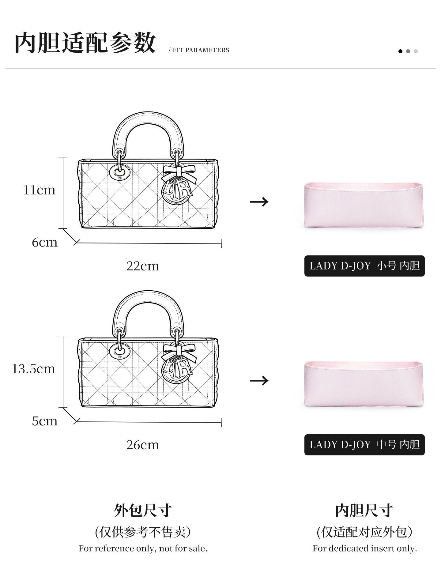 กระเป๋าจัดระเบียบสำหรับกระเป๋า - Women Bags Dior บทวิจารณ์และราคา