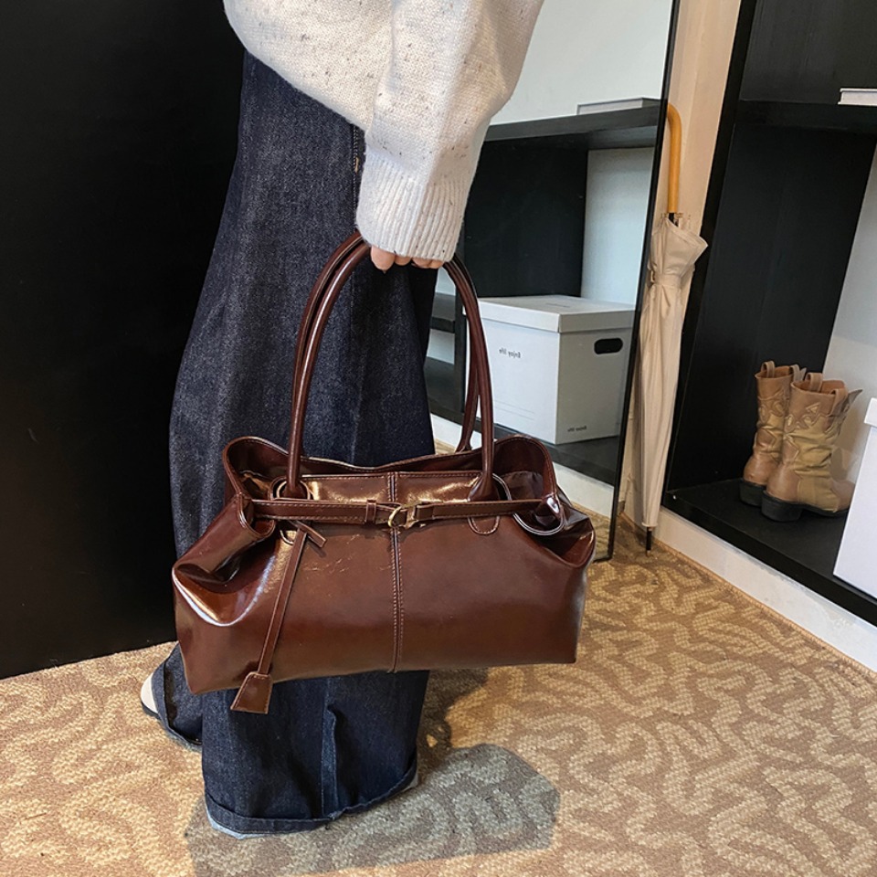 กระเป๋าถือหนัง PU แบบโฮโบสำหรั - Women'S Tote Bags For Work บทวิจารณ์และราคา