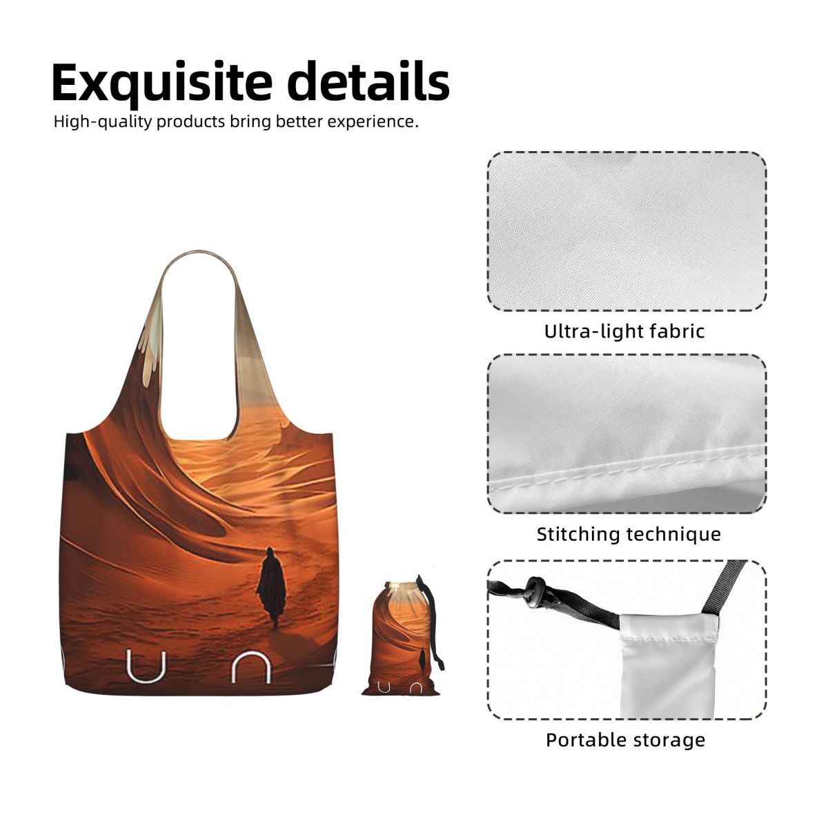 กระเป๋าผ้าแคนวาส Dune 2020 ลาย - Women Bags Dune บทวิจารณ์และราคา