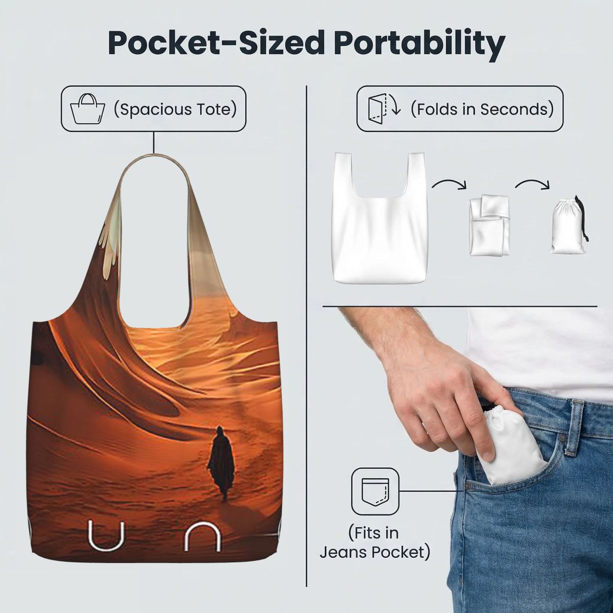 กระเป๋าผ้าแคนวาส Dune 2020 ลาย - Women Bags Dune บทวิจารณ์และราคา